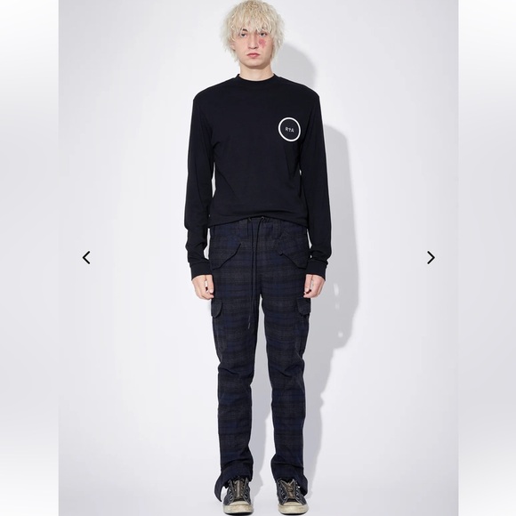 RTA OTIS PANTNAVY PLAID